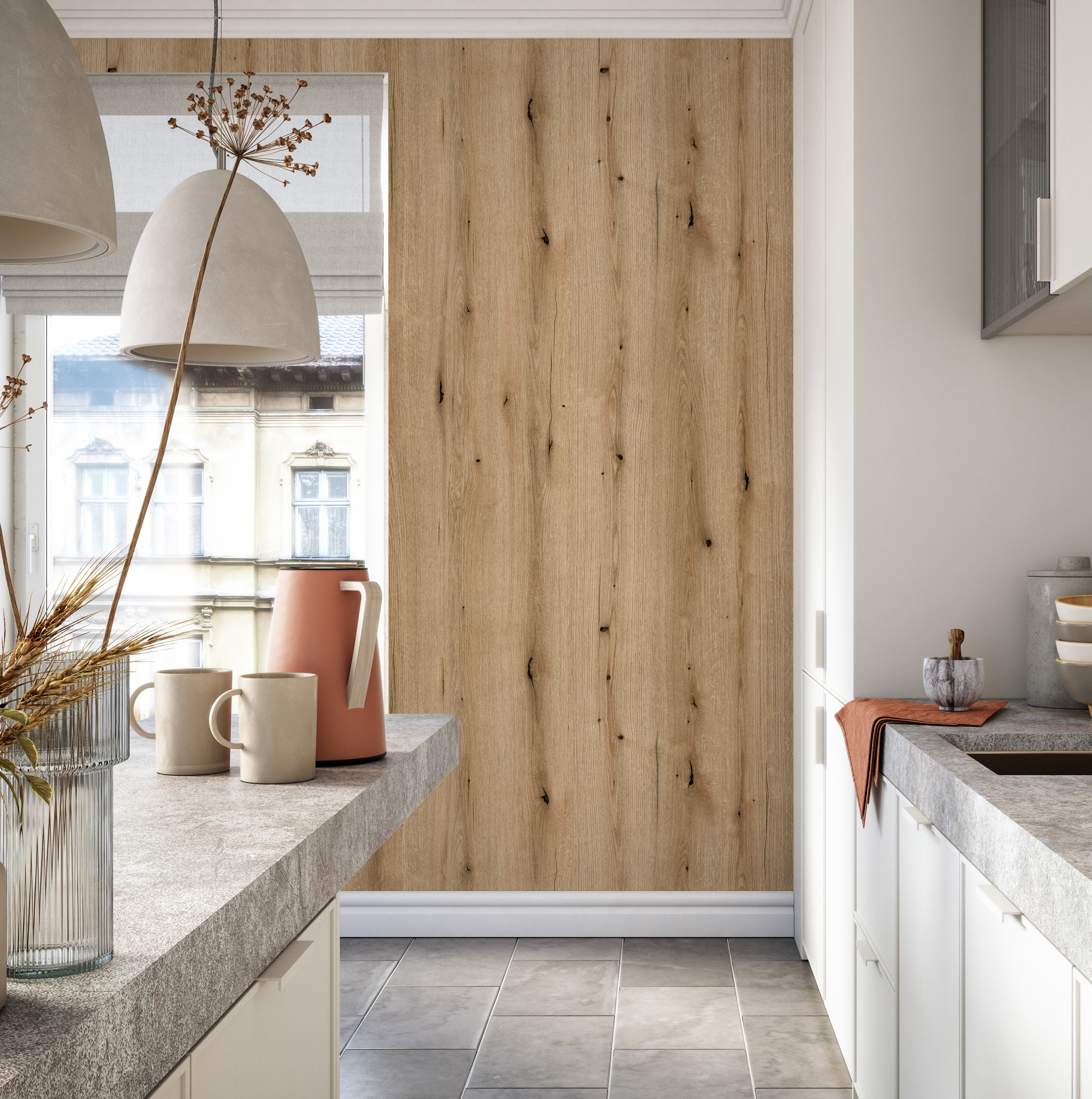 Панель 2800х1230х4 K365 FN Дуб Эвок Прибережный ROCKO Tiles SPC (Kronospan)